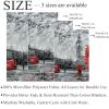 Plush Blanket, Nap Blanket, Warm Cozy Soft Microfiber, London Big Ben Bus Landscape Retro Romantic view 4