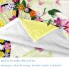 Plush Blanket, Nap Blanket, Warm Cozy Soft Microfiber Blanket, Butterfly Flower Cyclist Girl view 2