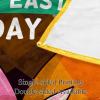 TBOUOBT Soft Fleece Throw Blanket, Easter Bunny Cartoon Egg view 3