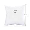 MDEIMAT Decorative Pillow Cover, Square, with Zipper, 18 x 18 in view 3