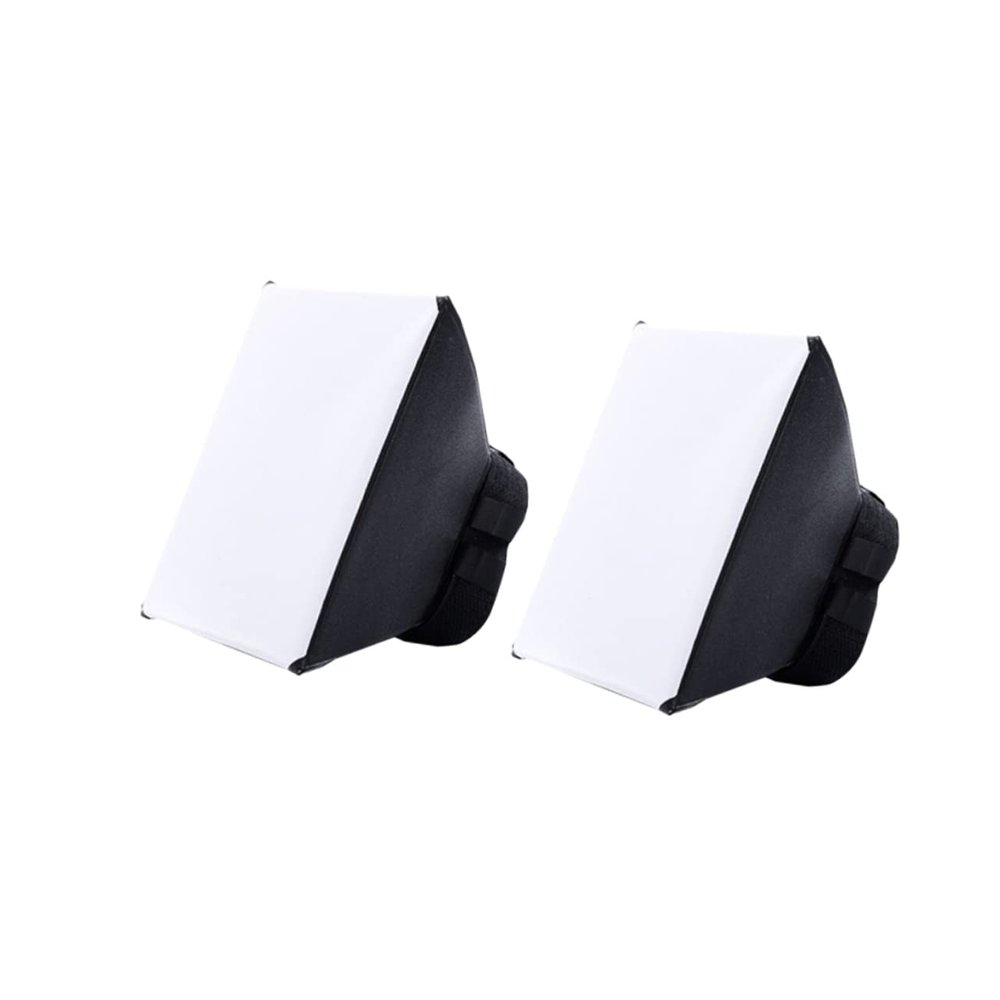 Mobestech 3-Pack Universal Softbox Diffusers for DSLR Camera Flashes