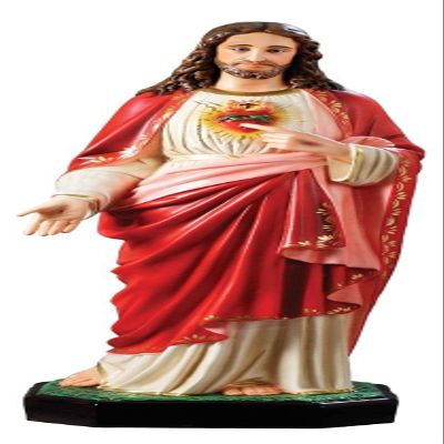 OVUNQUE PROTEGGIMI Sacred Heart of Jesus Statue, 110 cm