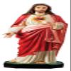 OVUNQUE PROTEGGIMI Sacred Heart of Jesus Statue, 110 cm view 1