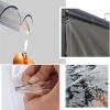 Outdoor Tarp Curtains with Zippers, 0.5 mm Clear PVC view 3