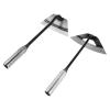 DOITOOL 2-Piece Portable Steel Weeding Hoes for Gardening view 1