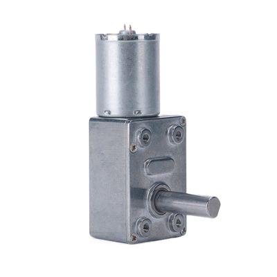 Xianglaa JGY370 Small Electric DC Gear Motor, 6/12/24V, 90 RPM, High-Torque D-Shaft Self-Locking Motor