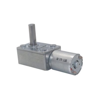 Xuulan Xianglaa JGY370 12V DC Gear Motor, High Torque, 90 RPM, 24V