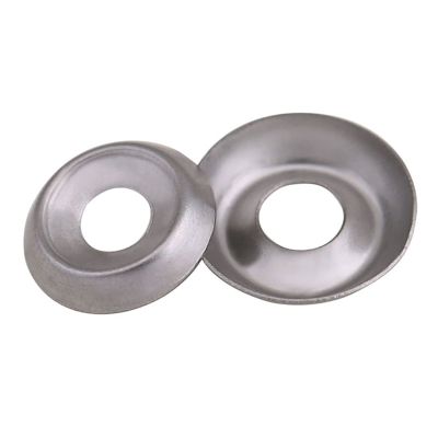 BELLAY A2 Stainless Steel Countersunk Cup Washers, M3 × 11 × 2.5 mm, 5 pcs