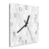 DEQORI Glass Wall Clock, 30 x 30 cm, 3D Honeycomb Pattern view 2