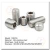 20-Piece M5 × 50 mm 304 Stainless Steel Set Screw Set, Hex Socket, Flat Point, DIN 916 view 3