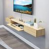 URBERY Floating TV Stand Component Shelf, 120 cm Wall-Mounted TV Console view 3