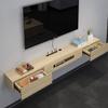 URBERY Floating TV Stand Component Shelf, 120 cm Wall-Mounted TV Console view 4