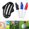 Wudaizhi Golf Ball Liner Clip with Marker Pen and Alignment Template view 4