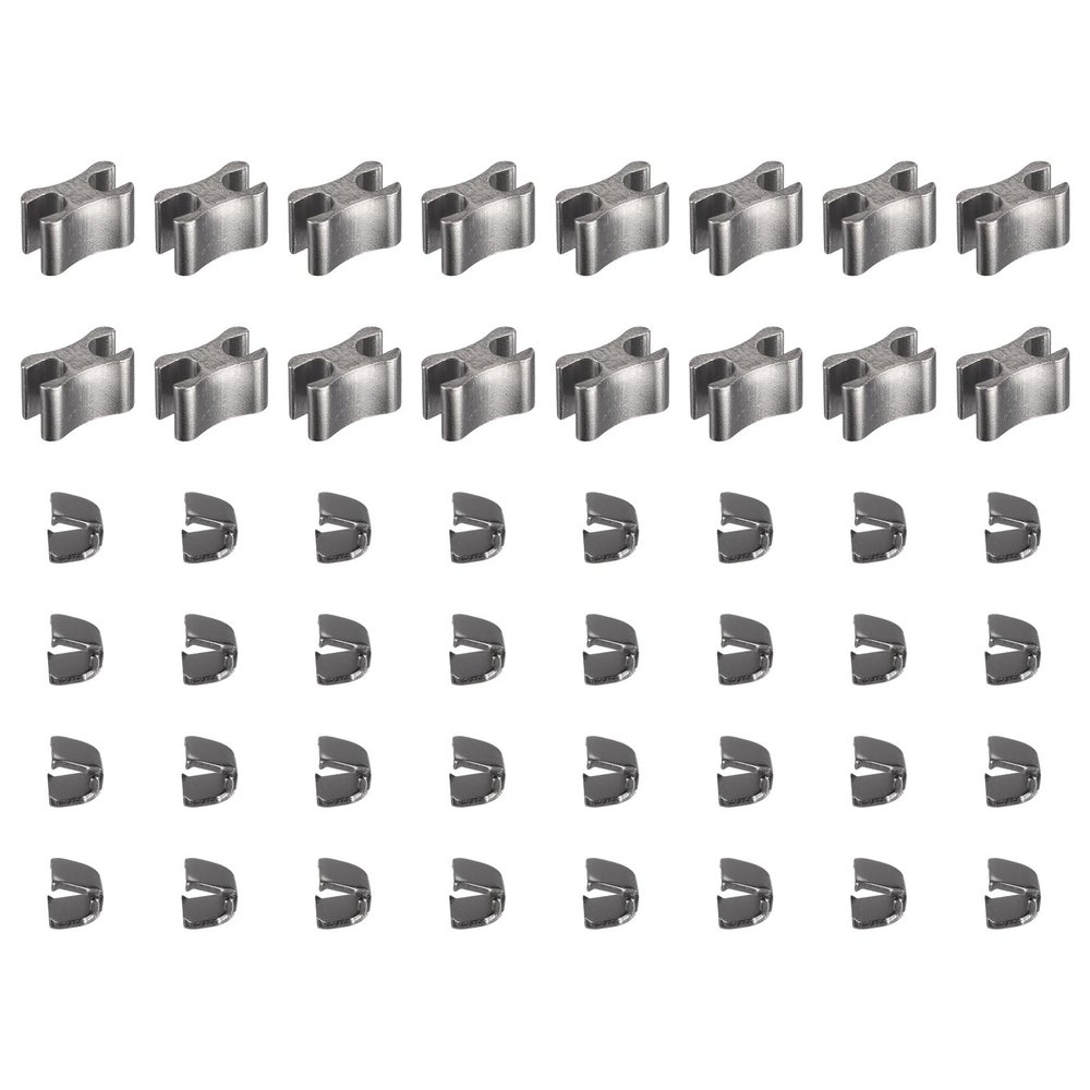 sourcing map 10-Piece Set of #10 Zipper Stops for Luggage and Canvas