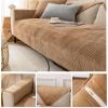 YWQJL Sofa Cover for L-Shaped and Sectional Sofas, Camel, 90 x 210 cm view 3