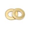 FEEIMOL Flat Brass/Copper Washers M5×12×0.8 mm, 100 Pieces view 2