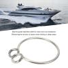 Welded Anchor Retrieval Ring, 8 mm Stainless Steel Anchor Recovery System for Boats, Yachts and Fishing view 2
