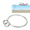 Welded Anchor Retrieval Ring, 8 mm Stainless Steel Anchor Recovery System for Boats, Yachts and Fishing view 4