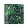 DEQORI Real Glass Picture | Water Droplet Design | Square, One-Piece, 30 x 30 cm | Decorative Wall Art for Living Room, Bedroom, Hallway & Kitchen view 1