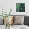 DEQORI Real Glass Picture | Water Droplet Design | Square, One-Piece, 30 x 30 cm | Decorative Wall Art for Living Room, Bedroom, Hallway & Kitchen view 3