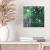 DEQORI Real Glass Picture | Water Droplet Design | Square, One-Piece, 30 x 30 cm | Decorative Wall Art for Living Room, Bedroom, Hallway & Kitchen view 4