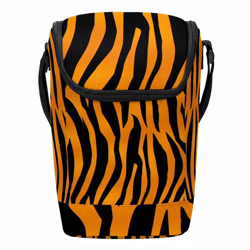 HOHODIY Tiger Grain Lunch Bag, Lightweight Reusable Lunch Bag for Women and Men