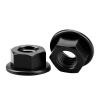 Nylon Hex Flange Nuts M3–M12 for Heat/Electrical Insulation, White M6 (50 pcs) view 3