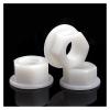 Nylon Hex Flange Nuts M3–M12 for Heat/Electrical Insulation, White M6 (50 pcs) view 4