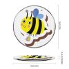 Bee Refrigerator Magnets, Alloy Decorative Magnets for Kitchen, Office, and Children's Room view 2