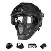 Airsoft FAST Helmet, Mask & Tactical Goggle Set view 1