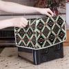 Xoenoiee Navajo Aztec Quilted Toaster Cover, 4-Slice view 1