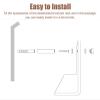 CMYUN Wall-Mounted Acrylic Magazine Holder, 80 cm (31 1/2 in) view 3