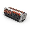DIYCUT 10-Piece DIN Rail Terminal Block Kit with 10 cm Rail view 1