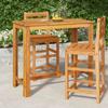 vidaXL Solid Acacia Wood Garden Bar Table 120 x 60 x 105 cm view 2