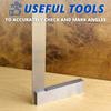 Dunnet Tools Engineer's Square, 150 mm, Durable Tool Steel view 4
