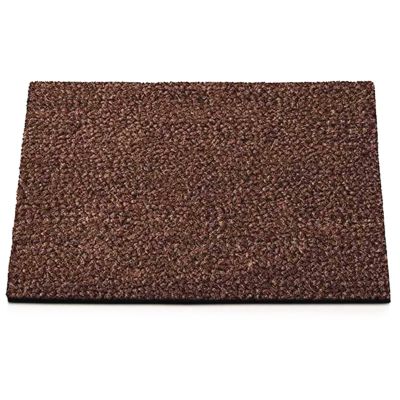 casa pura Coconut Doormat, Slip-Resistant and Weather-Resistant, 17 mm, 50 x 80 cm, Brown