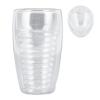 Double-Wall Glass Coffee Cup, 320 ml, Clear Insulated Cup for Home, Office, Cafés, Travel and Camping view 2