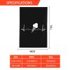 Ice Cream Heartbeat Double-Sided Vertical Yard Flag, All-Season Outdoor Decoration, 12.5 x 18 in view 3