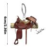 WOTEG Horse Saddle Ornament | Horse Saddle Car Decoration, Flat Saddle view 4