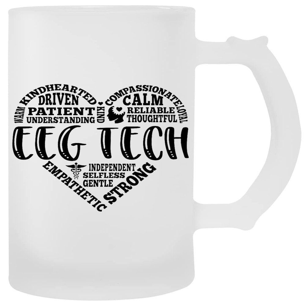 GENIGMAE “Ice Cream Is Cheaper Than Therapy” Transparent Beer Mug