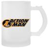 GENIGMAE Action Man Transparent Beer Mug view 1