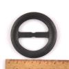 Wooden Round Ring Belt Buckles for Clothing and Bags, 2 Pieces, m2591, 60 mm view 2