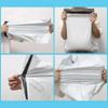 EVANEM 50 Plastic Shipping Bags, Self-Sealing, White, 50 x 60 cm view 2