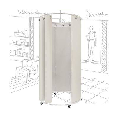LIOONS Portable Indoor Changing Room with Privacy Curtain