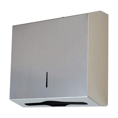 LIOONS Waterproof Stainless Steel Paper Towel Dispenser with Wall Mount and Lock
