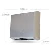 LIOONS Waterproof Stainless Steel Paper Towel Dispenser with Wall Mount and Lock view 2