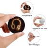 Burning Headphones Round Magnets for Magnetic Boards and Refrigerators view 3