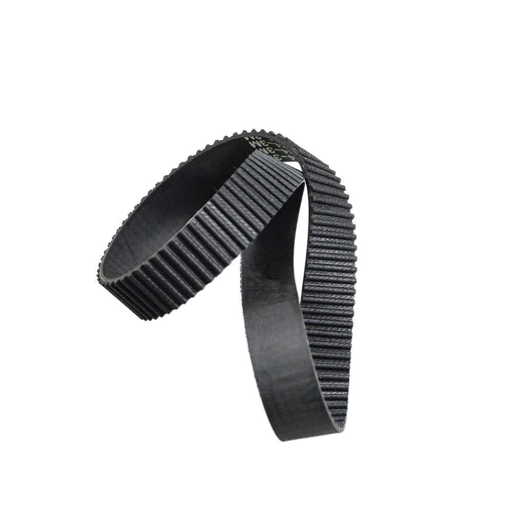 STORKY 2-Pack Arc HTD 3M Timing Belts, C = 276/279/282/285/288/291/294/297/300/303 mm, Widths 6/9/10/12/15/20 mm, Rubber Closed-Loop Synchronous Belts, 3 mm Pitch, Color: 25 mm, Size: 3M 288 (96 Teeth)