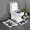 BAHLTS Wilderness Fox Art Bathroom Rug Set, 3-Piece, Absorbent, Non-Slip, Easy-Care view 1