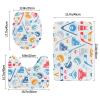 BAHLTS Hockey Elements Creative Printed Bathroom Rug Set, 3 Pieces, Absorbent and Non-Slip, Easy-Care view 3